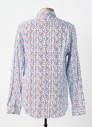Chemise manches longues coupe cintrée bleu CH. K. WILLIAMS homme