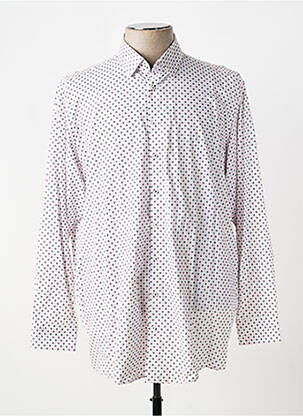 Chemise manches longues coupe cintrée rose VENTI homme