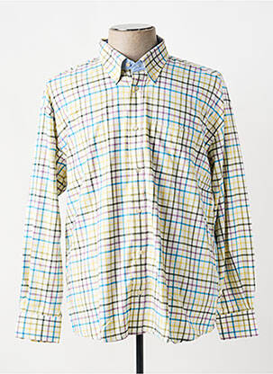 Chemise manches longues poches jaune JUMFIL homme