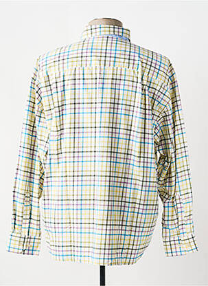 Chemise manches longues poches jaune JUMFIL homme