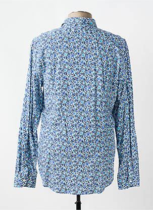Chemise manches longues coupe cintrée bleu CH. K. WILLIAMS homme