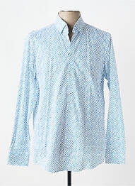Chemise manches longues imprimé fantaisie bleu VENTI homme