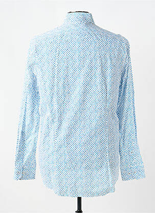 Chemise manches longues imprimé fantaisie bleu VENTI homme