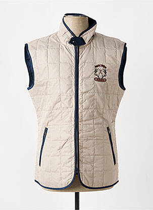 Doudoune poches sans capuche beige JUMFIL homme