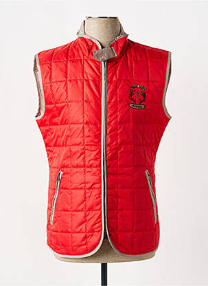 Doudoune poches sans capuche rouge JUMFIL homme