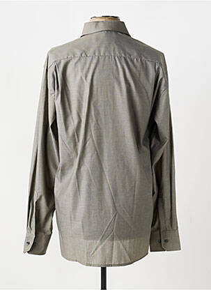 Chemise manches longues poches vert ETERNA homme