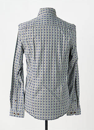 Chemise manches longues imprimé carreaux vert VENTI homme