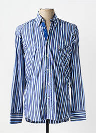 Chemise manches longues coupe cintrée bleu JUMFIL homme