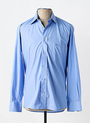 Chemise manches longues coupe cintrée bleu JUMFIL homme