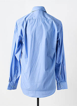 Chemise manches longues coupe cintrée bleu JUMFIL homme