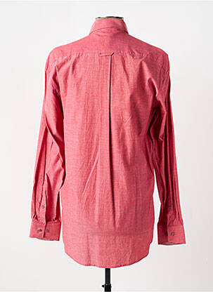 Chemise manches longues coupe cintrée rouge JUMFIL homme