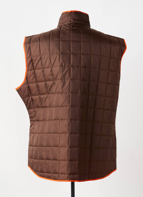 Doudoune poches sans capuche marron JUMFIL homme