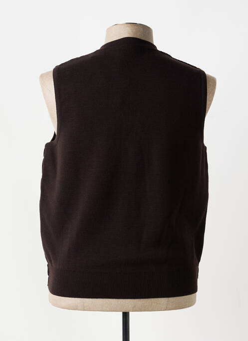 Gilet sans manche poches marron JUMFIL homme