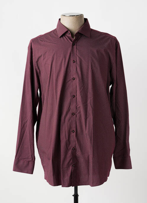 Chemise manches longues imprimé fantaisie violet VENTI homme