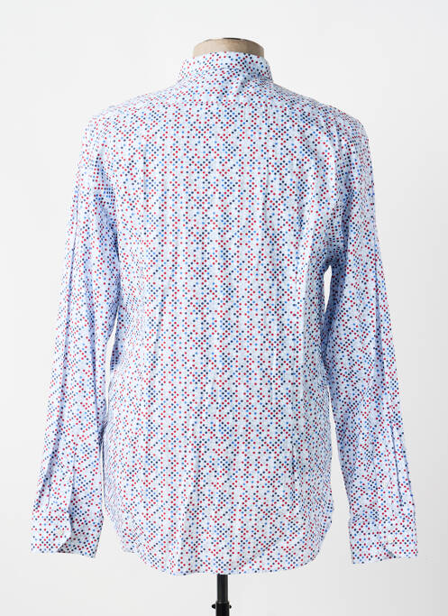 Chemise manches longues coupe cintrée bleu CH. K. WILLIAMS homme