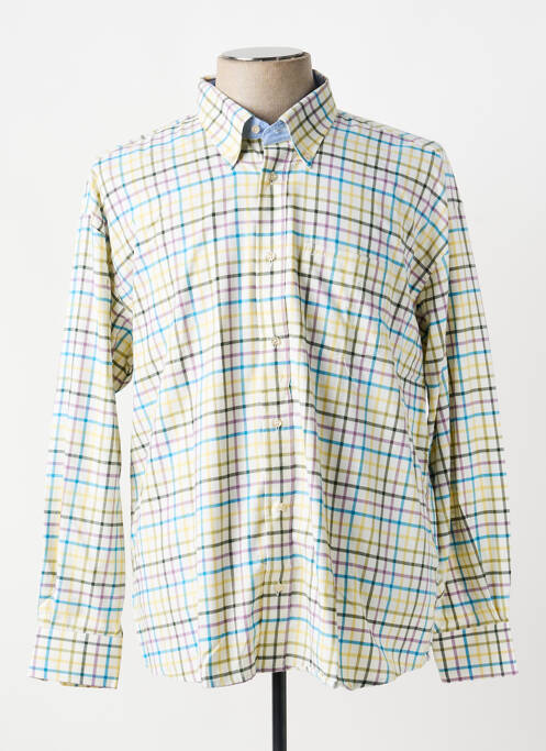 Chemise manches longues poches jaune JUMFIL homme