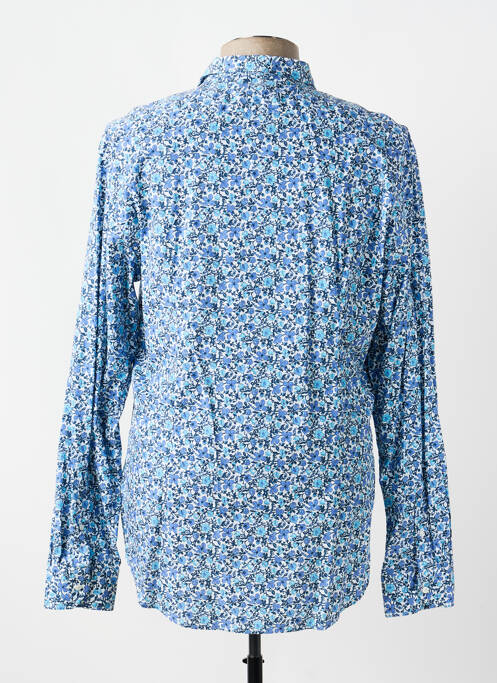 Chemise manches longues coupe cintrée bleu CH. K. WILLIAMS homme