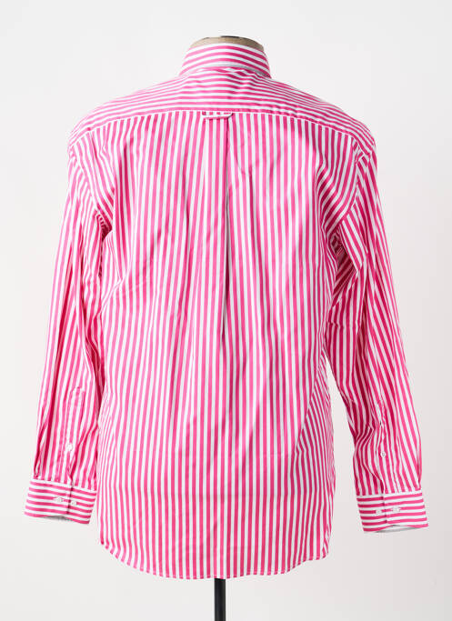 Chemise manches longues poches rose JUMFIL homme