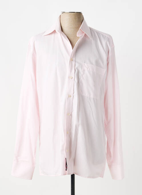 Chemise manches longues poches rose ETERNA homme