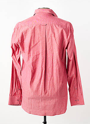 Chemise manches longues coupe cintrée rouge JUMFIL homme