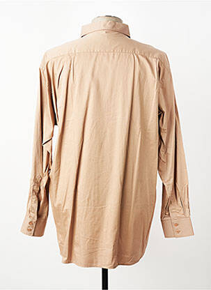 Chemise manches longues coupe cintrée marron JUMFIL homme