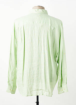 Chemise manches longues coupe droite vert JUMFIL homme