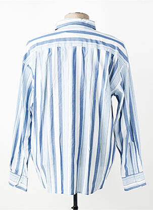 Chemise manches longues coupe cintrée bleu JUMFIL homme