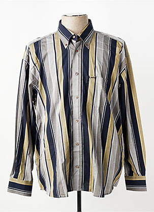 Chemise manches longues coupe droite gris JUMFIL homme