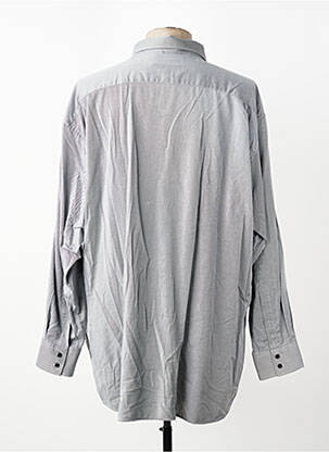 Chemise manches longues coupe droite gris JUMFIL homme