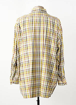 Chemise manches longues imprimé écossais vert JUMFIL homme