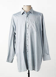 Chemise manches longues coupe droite gris ETERNA homme