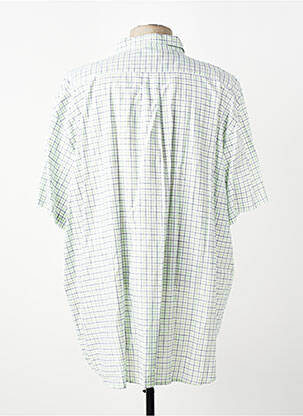 Chemise manches courtes poches vert ETERNA homme