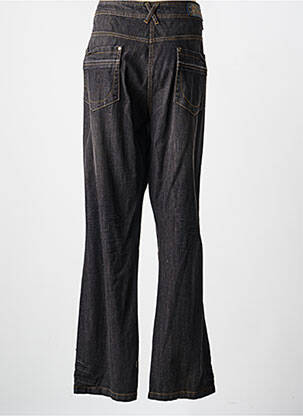 Jeans coupe droite stretch taille normale noir FRED SABATIER femme