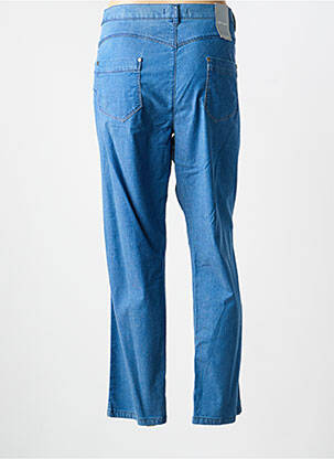 Jeans coupe slim stretch taille normale bleu BRUNO SAINT HILAIRE femme