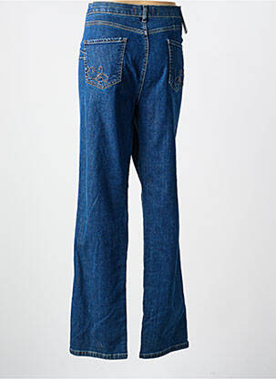 Jeans coupe slim stretch taille normale bleu BRUNO SAINT HILAIRE femme