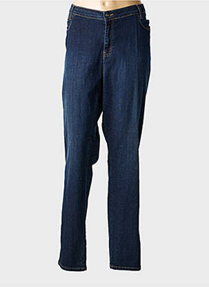 Jeans coupe slim tissage brut taille normale bleu JUMFIL femme