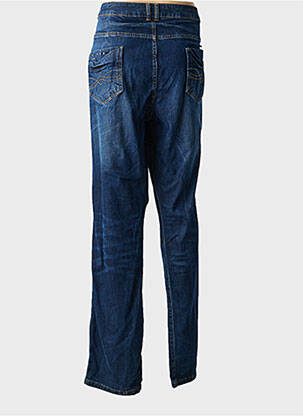 Jeans coupe slim stretch taille normale bleu FRED SABATIER femme