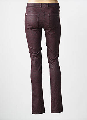 Jeans coupe slim stretch taille normale violet VOODOO femme