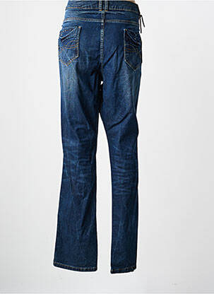 Jeans coupe slim stretch taille normale bleu FRED SABATIER femme