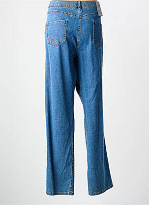 Jeans coupe slim stretch taille normale bleu clair BRUNO SAINT HILAIRE femme