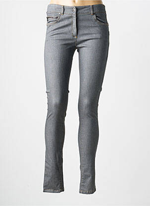 Jeans skinny taille normale taille normale gris VOODOO femme
