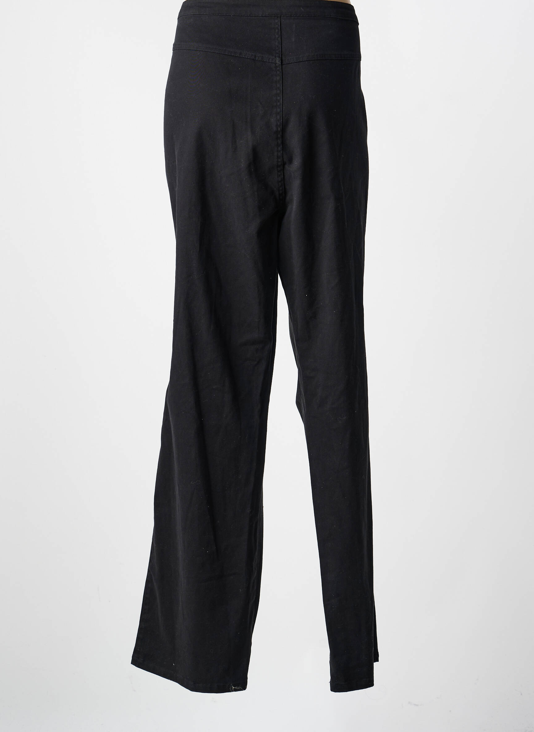 Jeans coupe droite taille normale taille normale noir QUATTRO femme