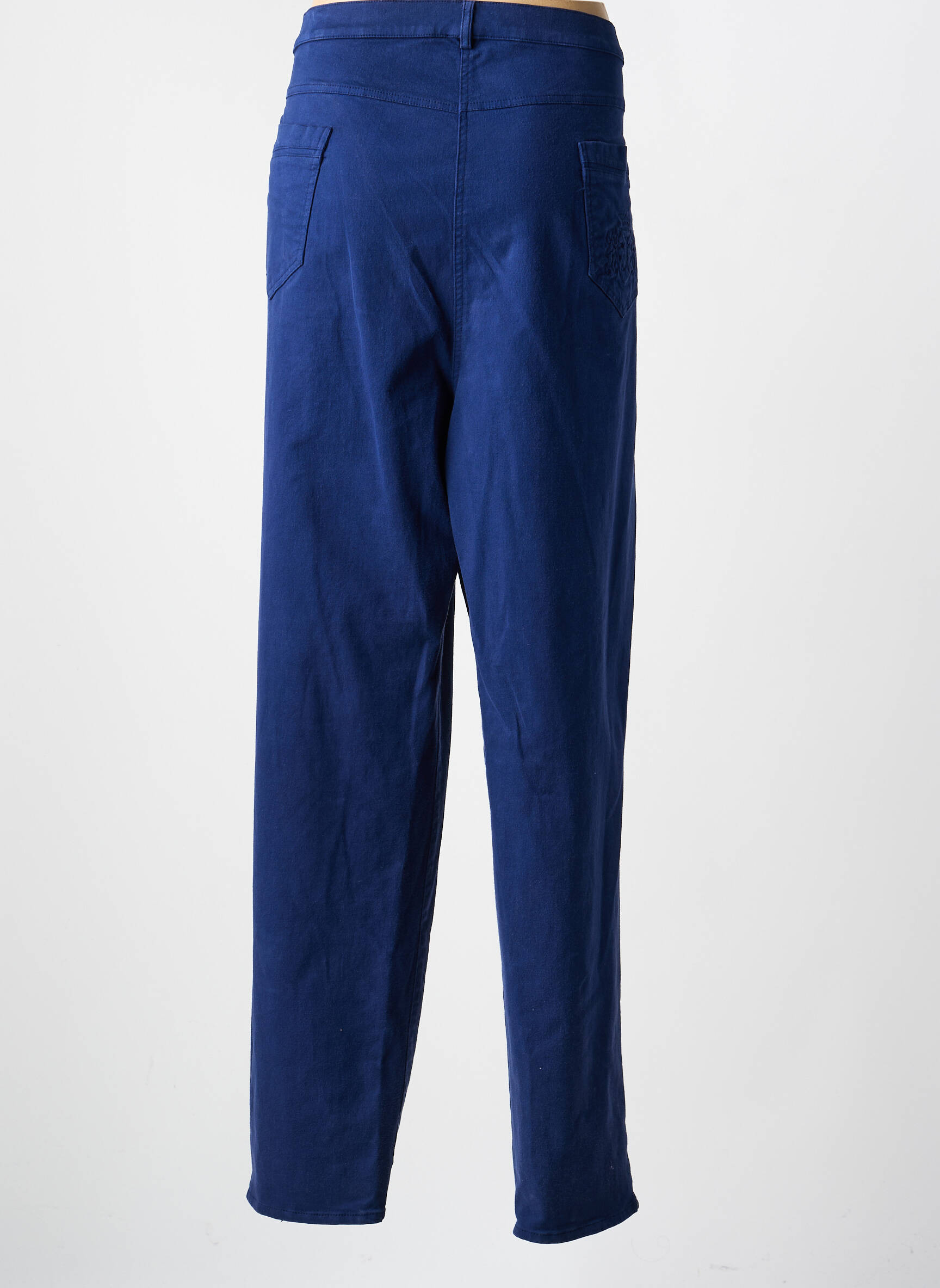 Jeans coupe slim stretch taille normale bleu JUMFIL femme