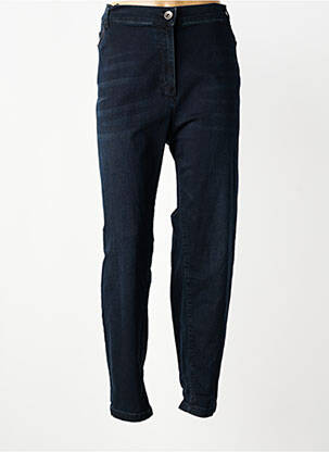 Jeans coupe slim taille normale taille normale bleu FRED SABATIER femme