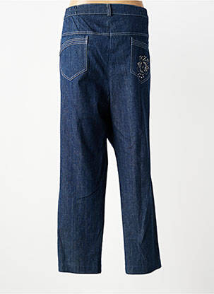 Jeans coupe slim stretch taille normale bleu JUMFIL femme