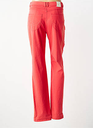 Jeans coupe slim taille normale taille normale orange BRUNO SAINT HILAIRE femme