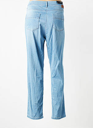 Pantalon slim tissage popeline taille normale bleu BETTY BARCLAY femme