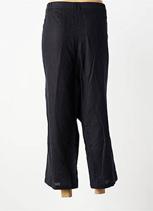 Pantalon 7/8 taille élastique taille normale noir QUATTRO femme