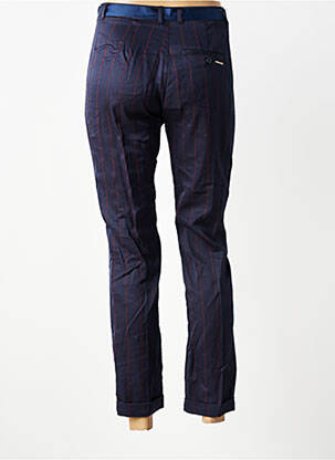 Pantalon 7/8 stretch taille basse bleu VOODOO femme