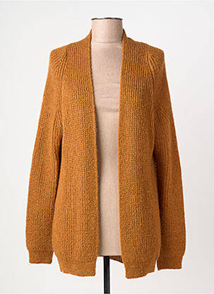 Gilet manches longues stretch orange VOODOO femme